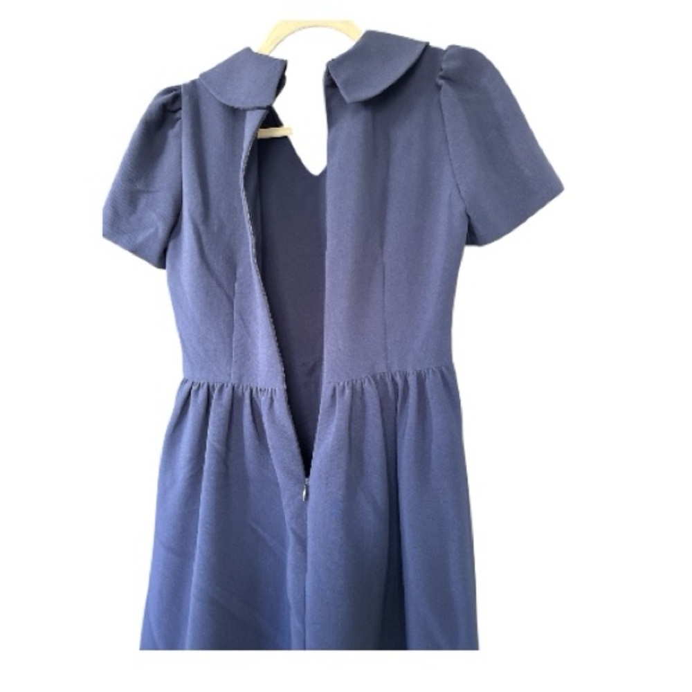 Gal Meets Glam Allison Dress in indigo size 2 GUC DH0033 - Picture 4 of 6